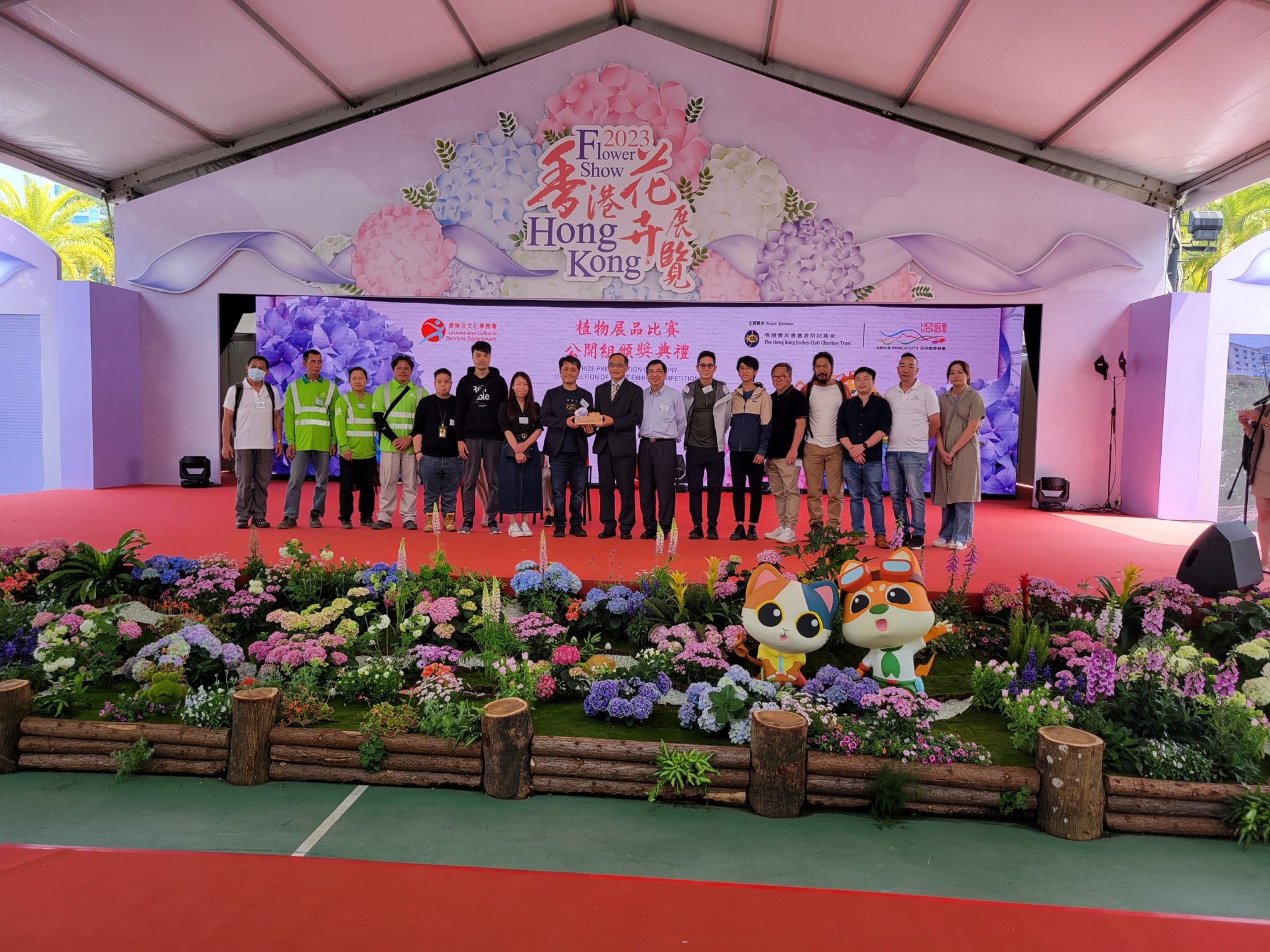 Hong Kong Flower Show 2023 Display Section (Local) -
Grand Award for Design Excellence (Landscape Display)